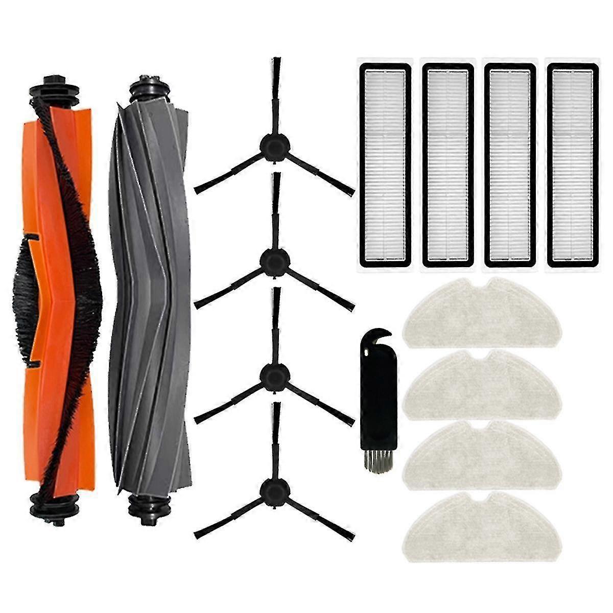 Replacement Accessories for Bot D10S / D10S Pro Robot Vacuum Cleaner Roller Main Side Brush Filter