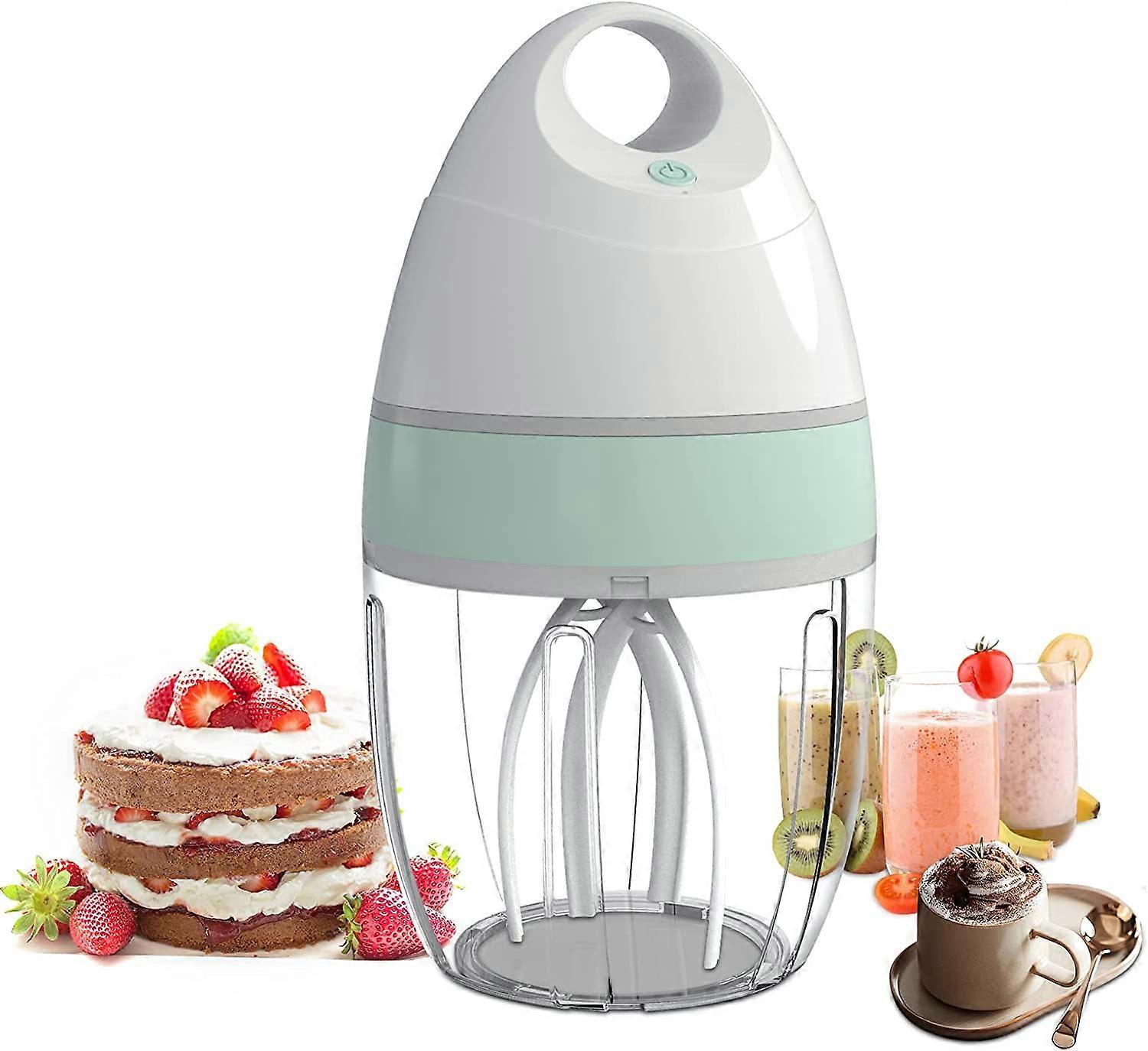 Uovo elettrico stand mixer montalatte Mixer a mani libere frusta elettrica Drink Mixer per alimenti da montare, frusta albume d'uovo, torta
