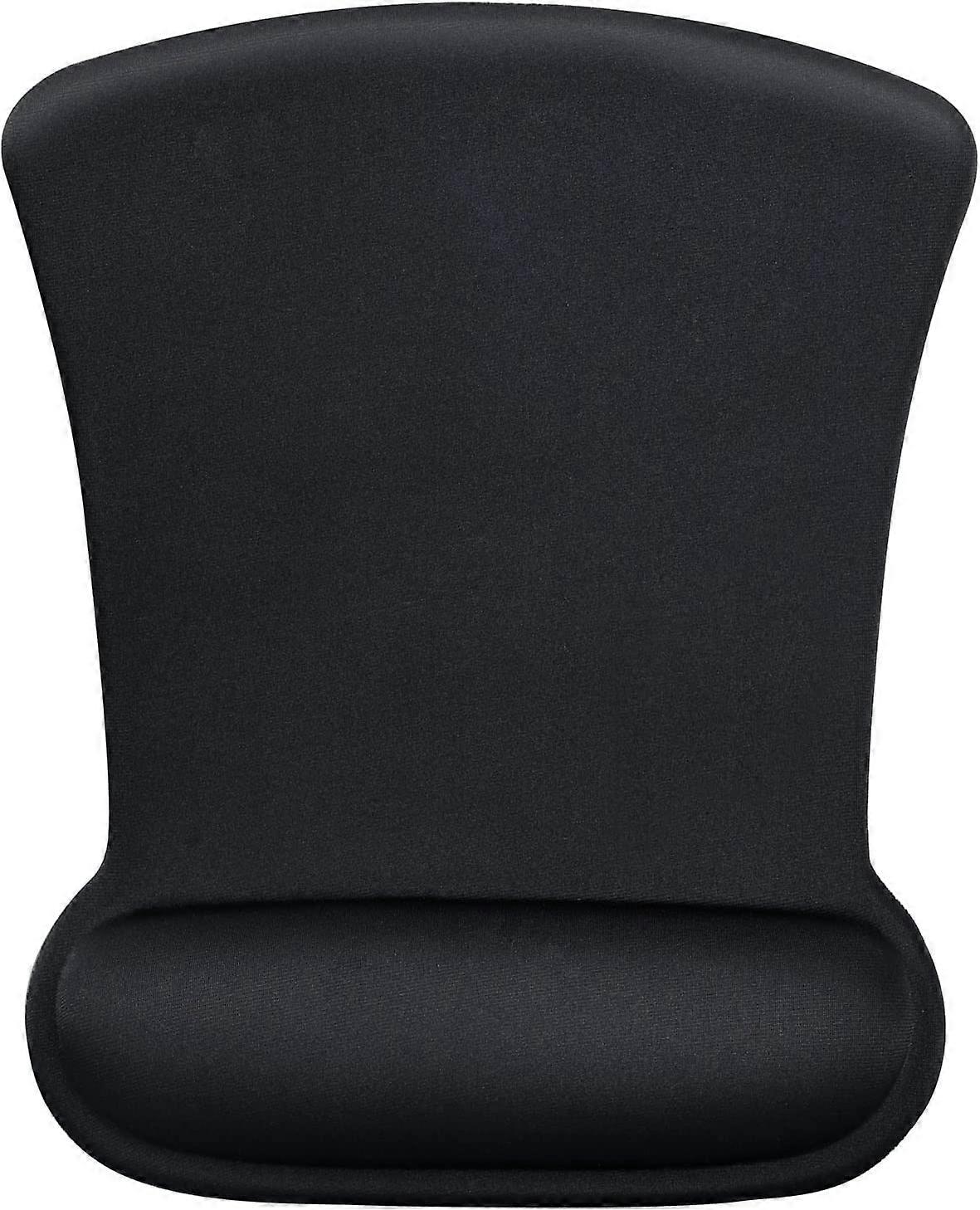 Mouse Pad with Wrist Support, Memory Foam, Non-Slip Rubber Base, Ergonomic Mousepad