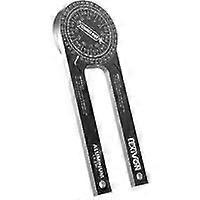 Versailles Angle Protractor Protractor for Miter Saw Plastic High Precision Measuring Ruler Engraved Dial, Angle Scale, Engineering Miter Protractor f