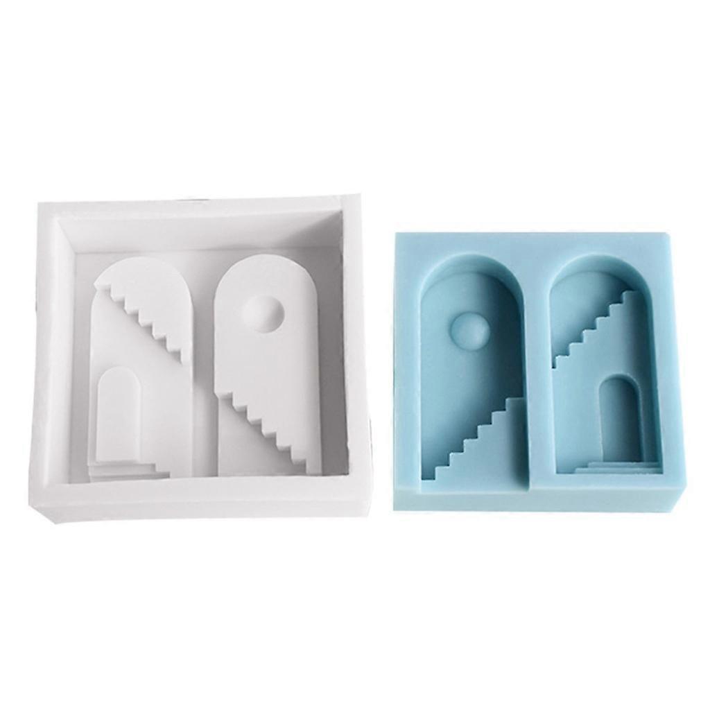 Candle Moulds Arch Ladder Shaped Hand-Making Tools Silicone Material for DIY