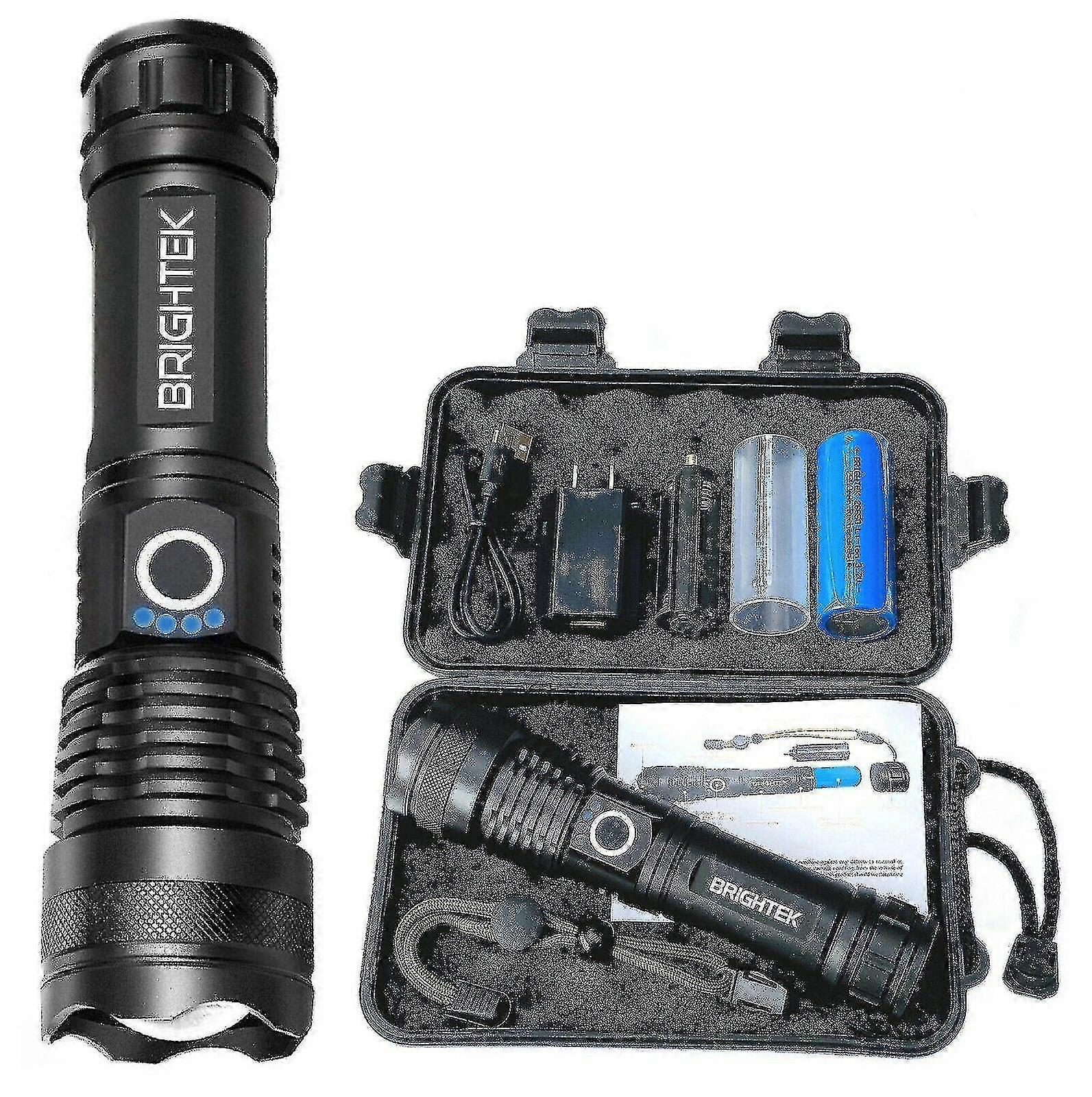 90000lm Led Flash With Recharable Able