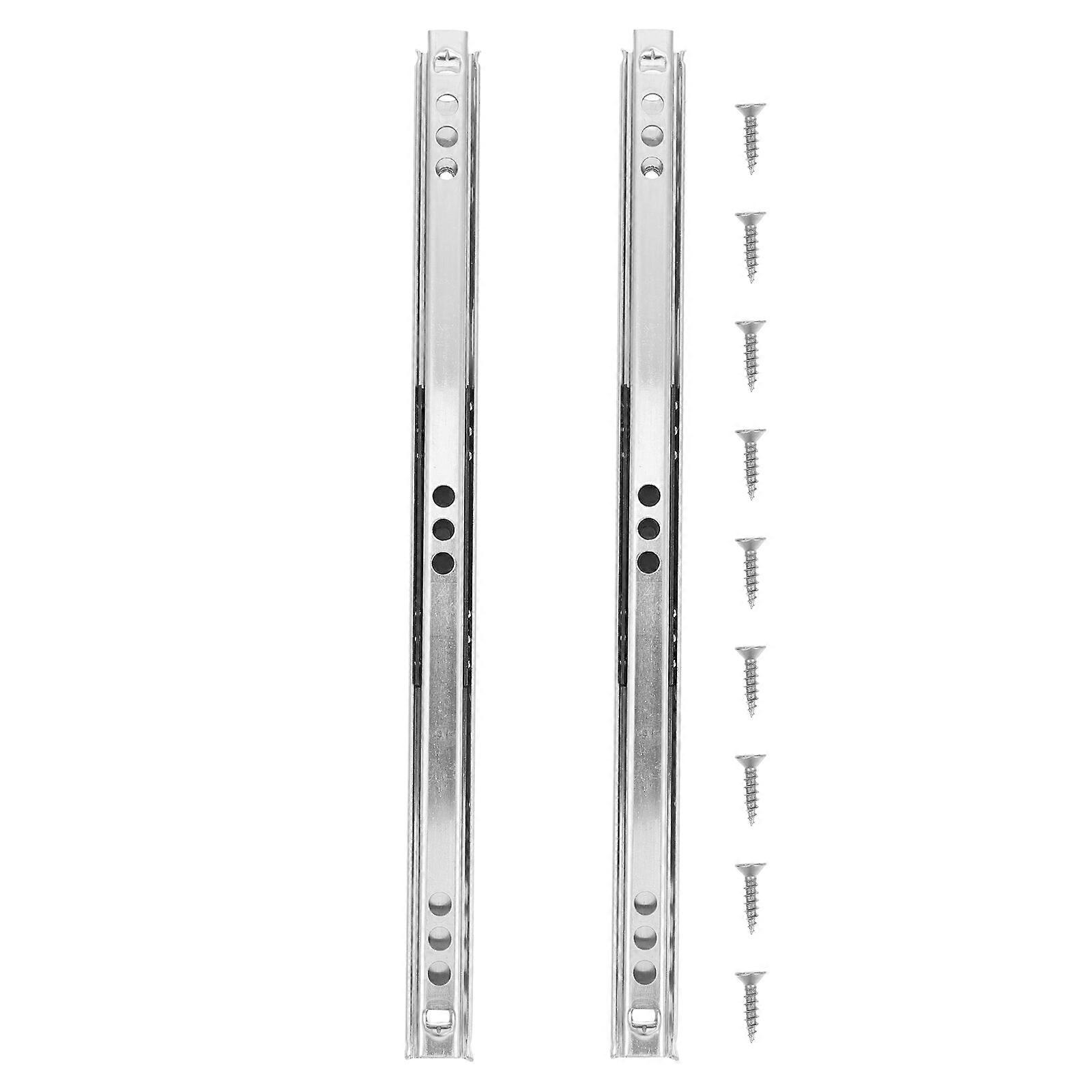 2 Pcs Miniature Furniture Drawer Slide Guide Soft Close Drawer Slides Rear Drawer Guide Kitchen Drawer Guide