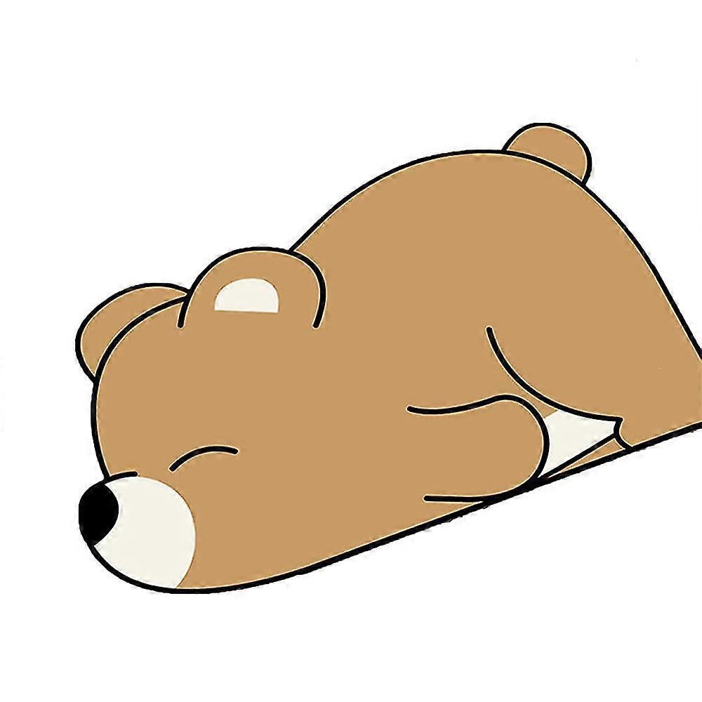 Cartoon Panda Cute Bathroom Mat, Super Absorbent Carpet