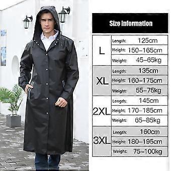 Co-op Men's XeroCloud 3L Long Rain Jacket Black L Co-op Men's XeroCloud 3L Long Rain Jacket Black L
