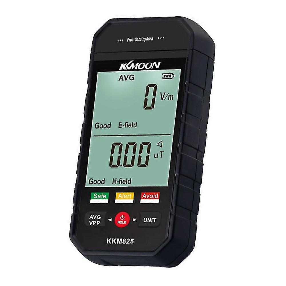 Kkmoon Kkm825 Electromagnetic Radiation Detector Electric Field Tester Magnetics Field Radio Test Sound Light Alarm Emf Meter
