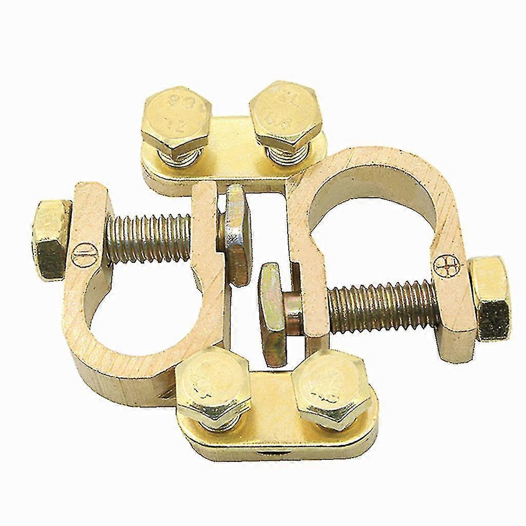 2 stk Bil Lastebil Batteri Terminaler Auto Elektrisk System Deler Kabel Connector-r