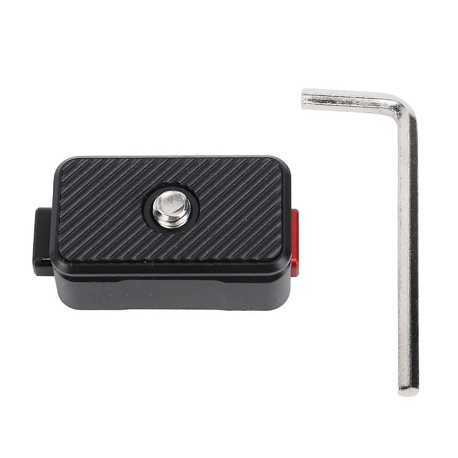 Camera Quick Release Plate Magnetic Aluminum Alloy 1/4 Inch Screw QR Camera Mount Adapter for ACTION 5 4 for GO3S GO3