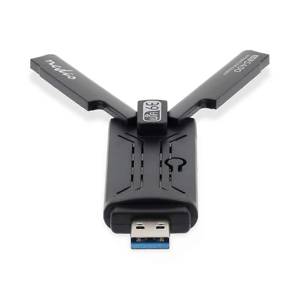 Network Dongle | Wi-Fi | AX5400 | 2.4/5/6 GHz (Triple Band) | USB3.0 | Total Wi-Fi speed: 5400