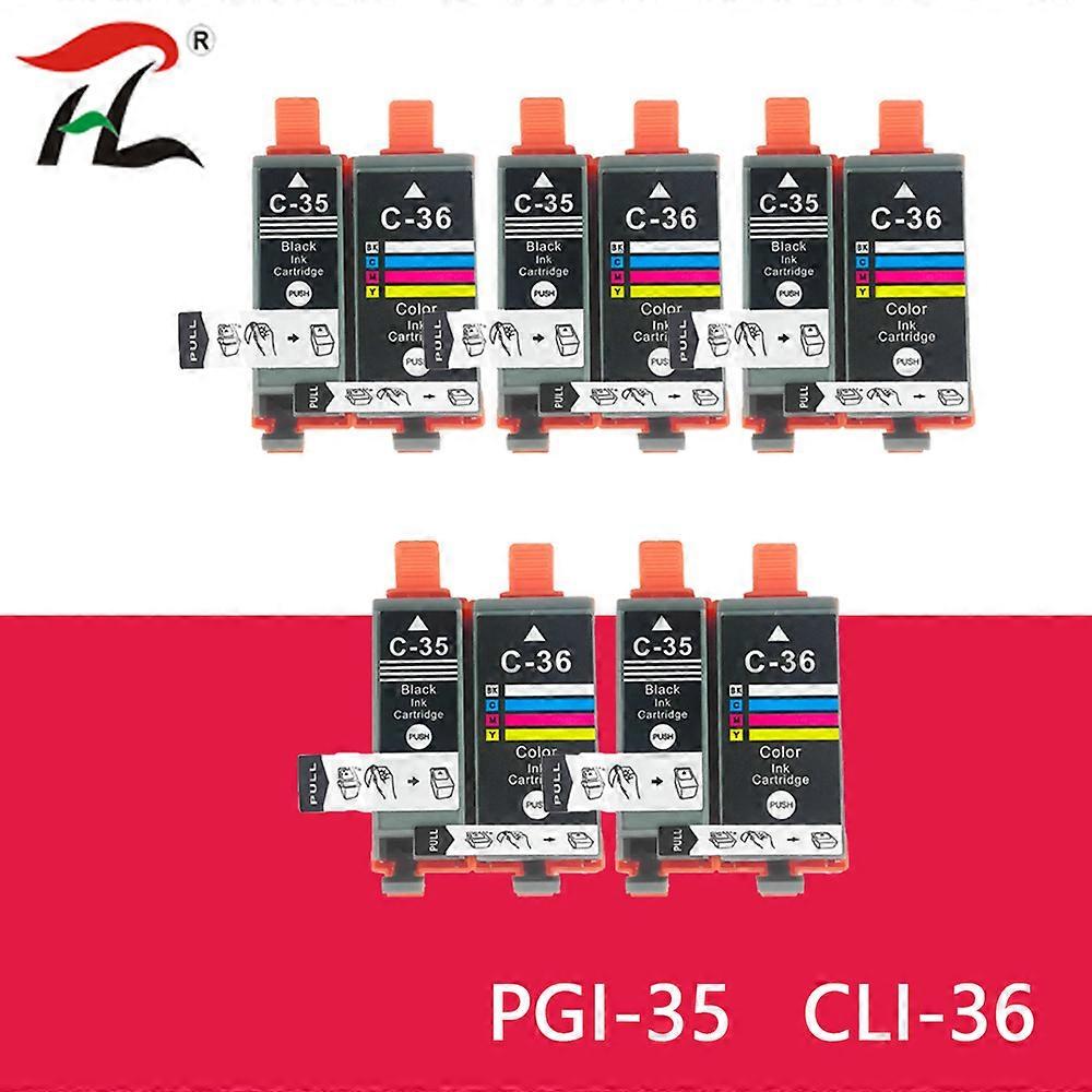 PGI-35 PGI35 CLI-36 CLI36 Color Compatible Printer Ink Cartridge for Canon PIXMA IP100 iP110 IP100B TR150 Printer