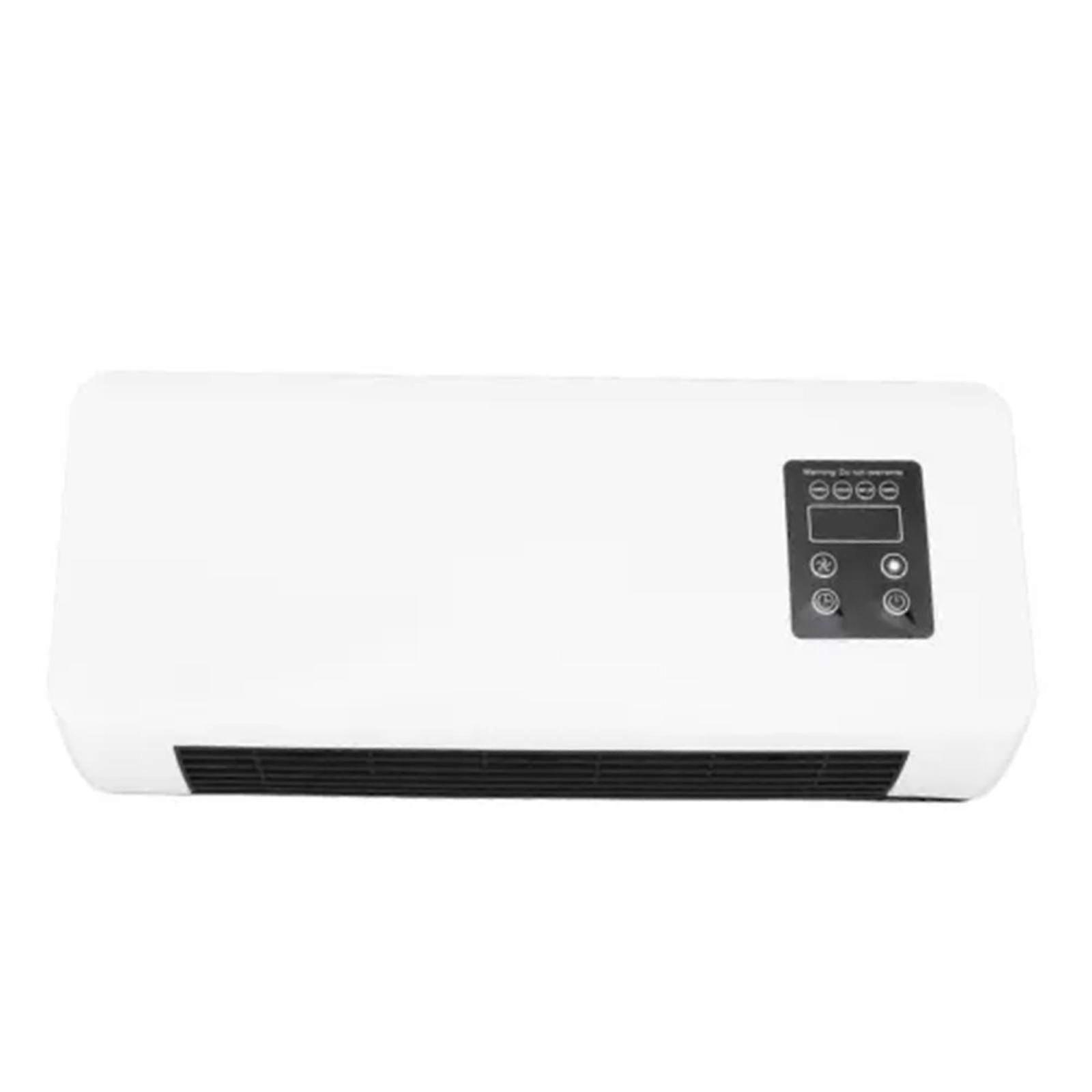 Ηλεκτρική θερμάστρα τοίχου 1500w Abs τοίχου τοποθετημένη θερμάστρα χώρου γρήγορη θέρμανση και ψύξη, 100% νέο