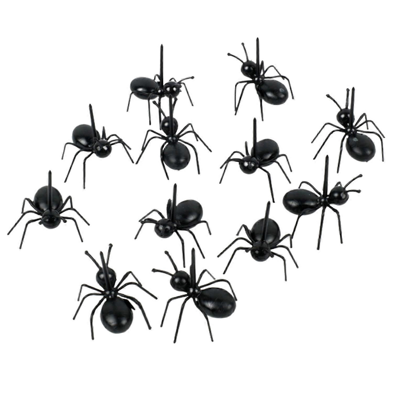 12Pcs Fruit Fork Cartoon Ant-Shaped Fruit Fork Safe Durable Reusable Dessert Fork for Home Kitchen