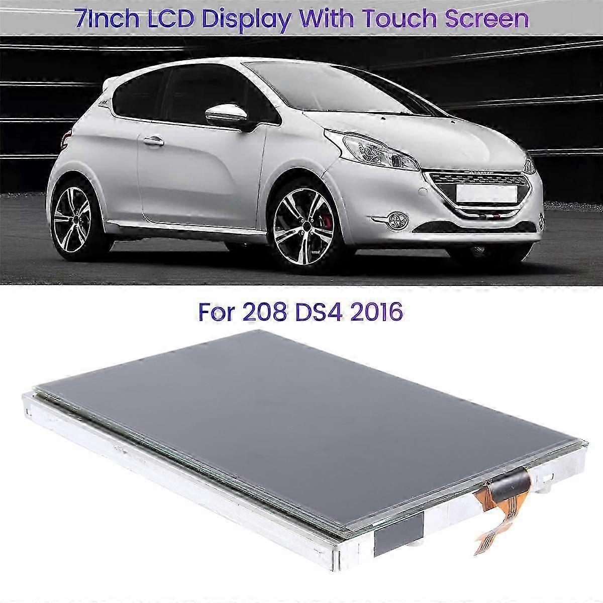 Display LCD da 7 pollici con touch screen Lam070g004a Gcx156AKM-E per 208 DS4 2016 Monitor LCD GPS per auto