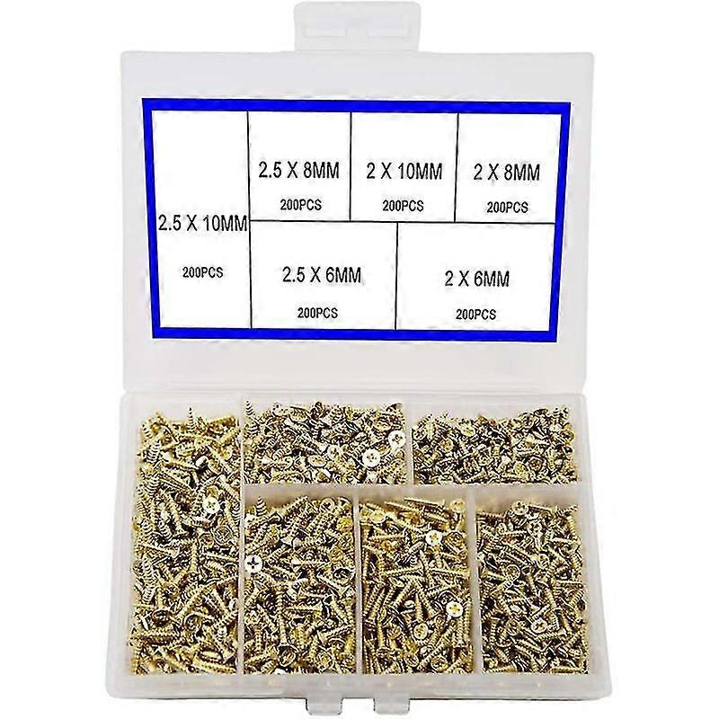 Small Cross Flat Head Screw Self Tapping Screw Cabinet Door Hinge Hinges, Diy