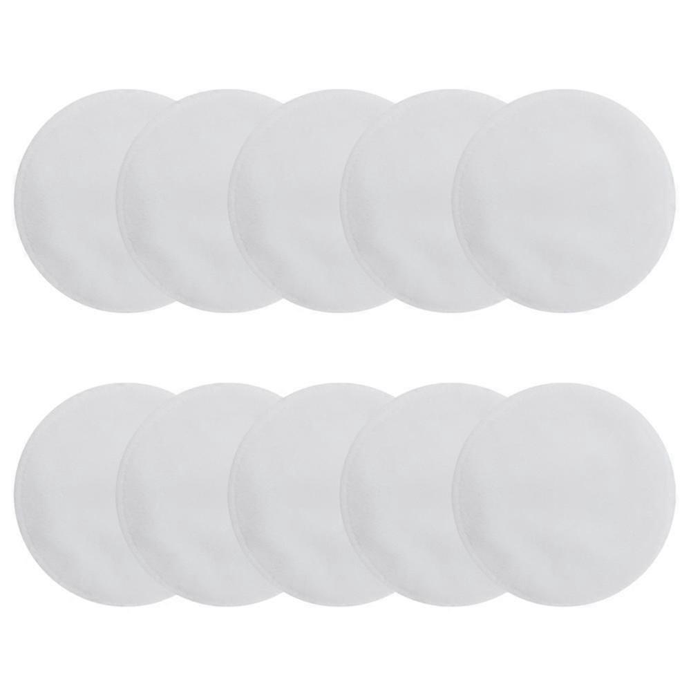 Reusable Makeup Remover Pads - 10 Pieces Soft Organic Cotton Rounds With Washable Drawstring,4405