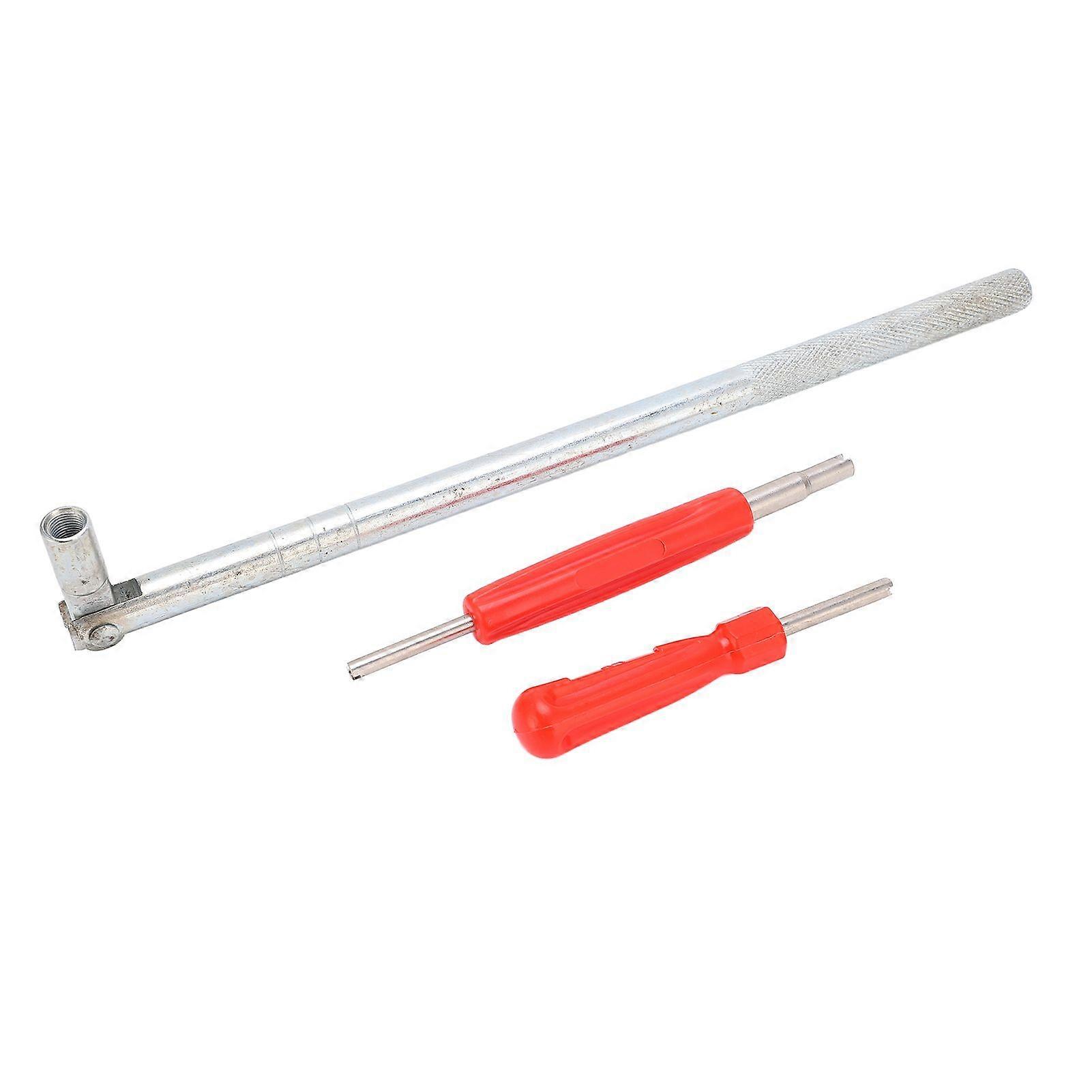 Tire Valve Stem Core Screwdriver Removal Install Tool AntiSlip Handle for Car Truck Bicycle Motorcycle