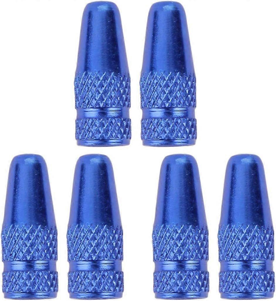 Valve caps for bicycle tires. 6 pieces