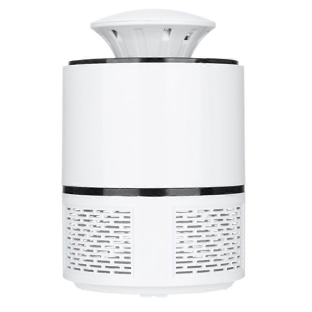 Safe Electronic USB UV Lamp Light Mosquito Kill Buzz Fly Insect Bug Kiler for Indoor (White)