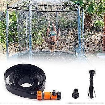 INMUA 10M Trampoline Water Sprinkler - Cool Summer Fun for Kids, No Leaks, Safe & Easy to Install, Versatile Outdoor Use