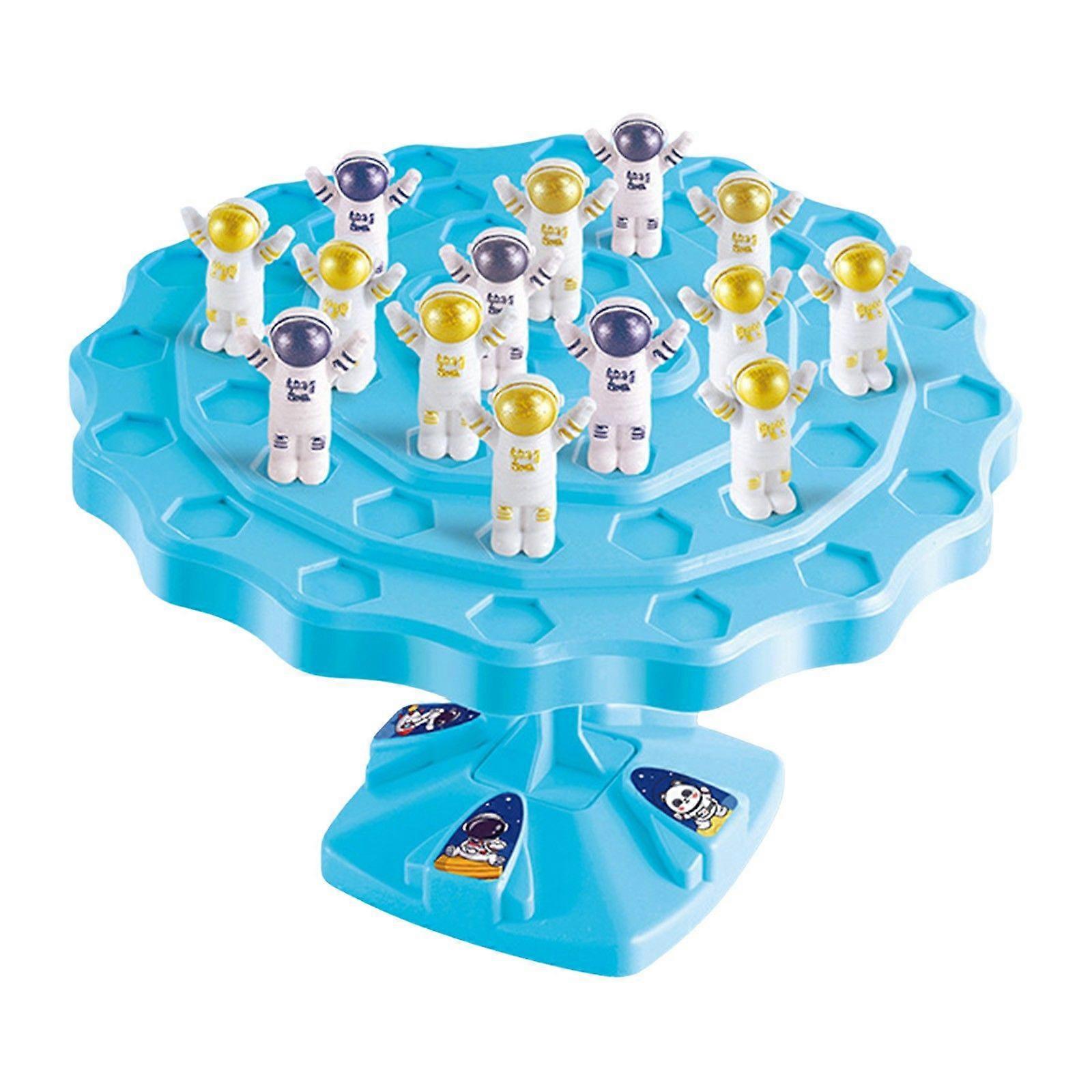 Stacking Puzzle Toy Astronauts Math Toy Astronaut Tree Math Interaction Toy For Children Training Fine Motor Skills Balancing Game Strategy Educationa