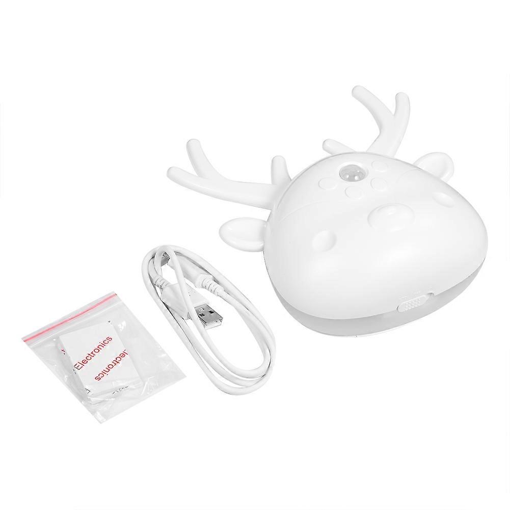 Multifunction Cute Deer Motion Sensor Lamp USB Rechargeable Desk Bedside Night Light Warm Light