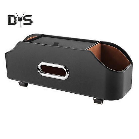 1 Set Car Seat Back Bag Multifunctional Storage Organizer with Cup Holder Trash Bin Paper Towel Box Easy Maintenance Car Storage Bag