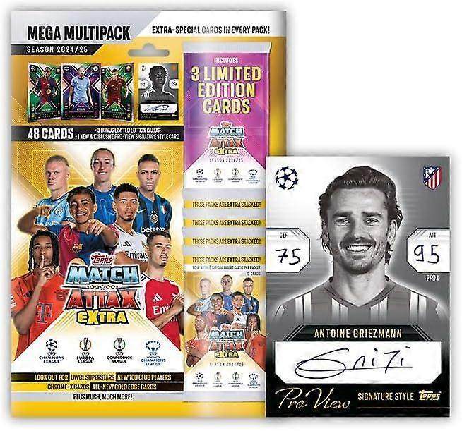 Match Attax Extra 2025 Multipack Card Game