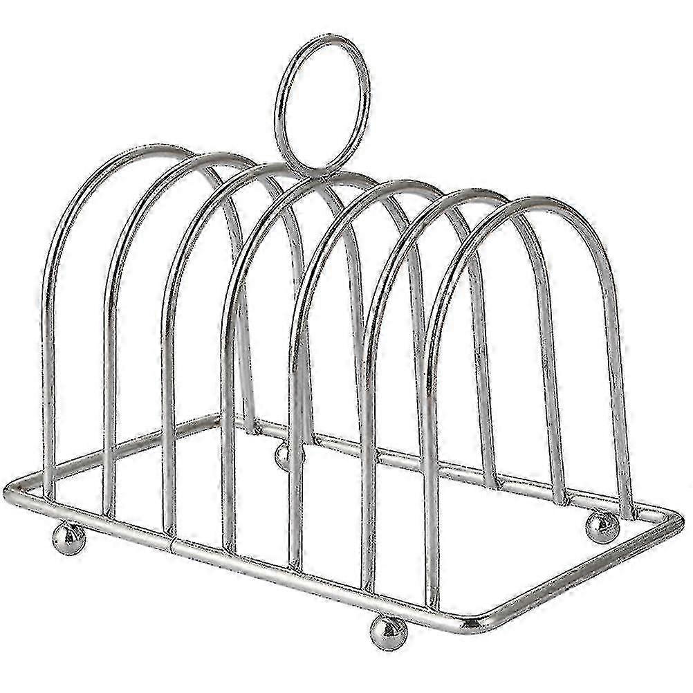 Toast Rack Metal Slice Bread Rack Desktop Slice Toast Stand Kitchen Gadget-xjw f26
