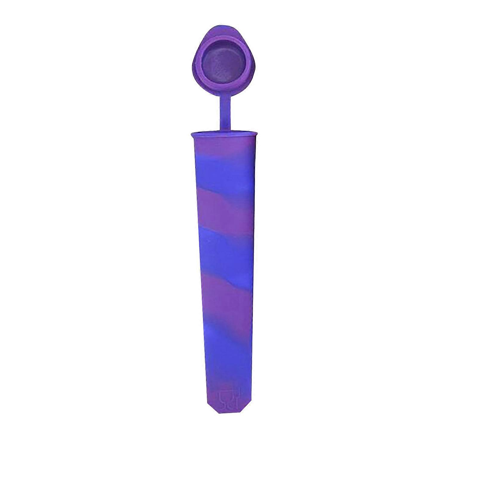 Household ice cream DIY mixed color conjoined popsicle with lid QQ
