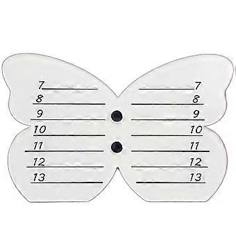 Wimpernverlängerungsständer, Wimpernpalette in Schmetterlingsform, Wimperntablettständer, Wimpernpalette, Wimperndisplay-Aufbewahrung