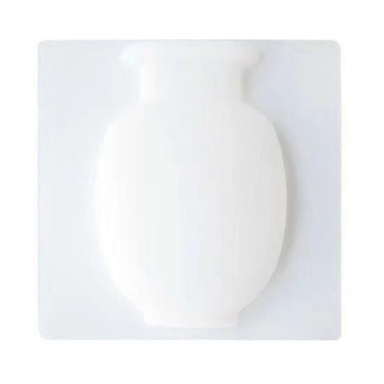 1/2/3Pcs Wall Mount Silicone Vase Reusable Self-Adhesive Home Office Indoor Refrigerator Window Wall Hanging Plants Flower Vase Sticker Decoration