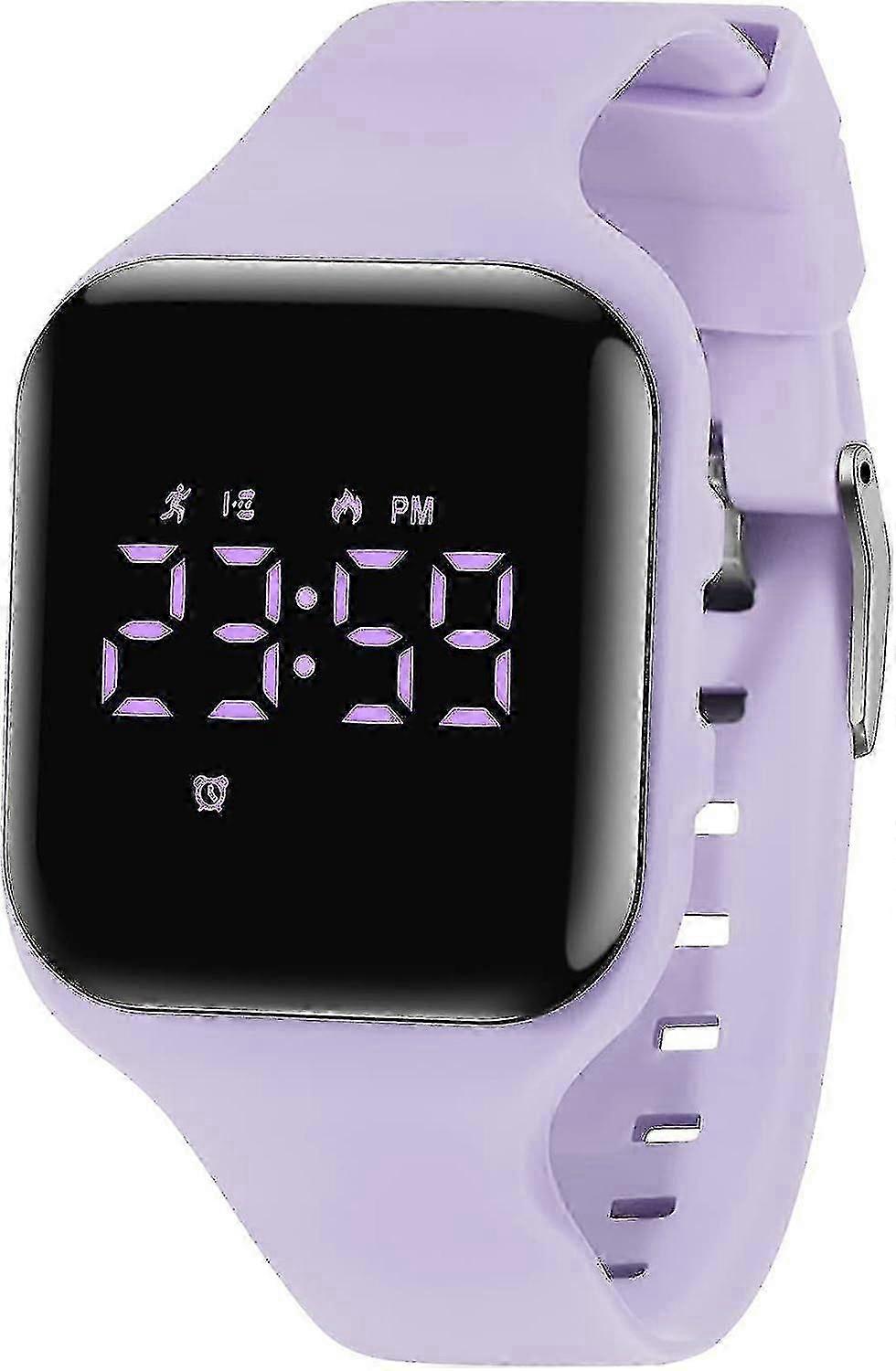 Reloj para niños, reloj digital para niños niñas, reloj deportivo con rastreador de ejercicios, reloj despertador, cronómetro, sin aplicación y a prueba de agua, reloj para niños de 5 a 12 x