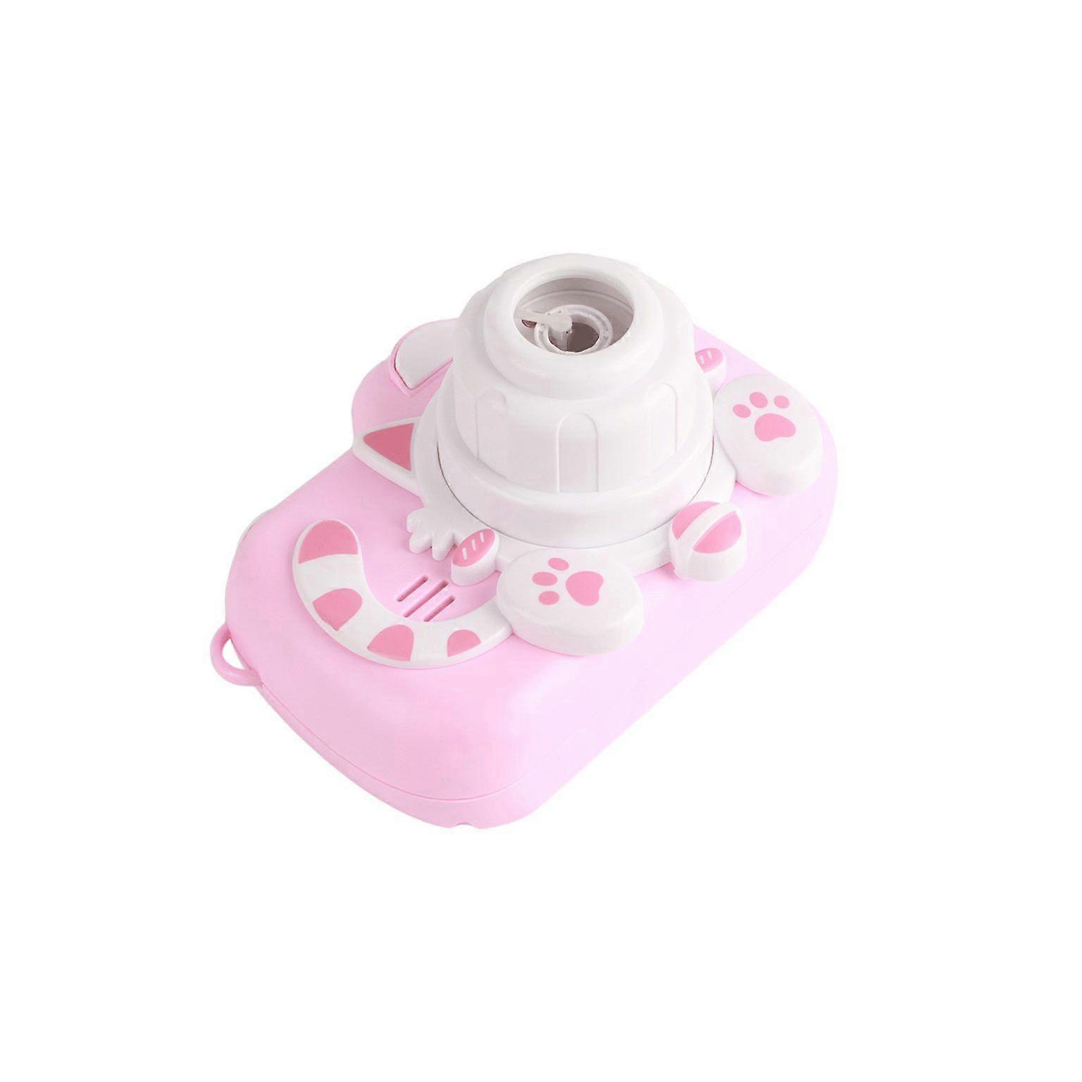 Outdoor Electric Bubble Camera Toy - Soap Bubble Machine for Kids