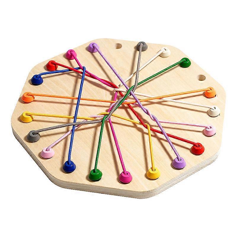 Twisted Rope Puzzle Game for Adults and Kids - 3D Brain Teaser Challenge with Durable Material and Vibrant Colors