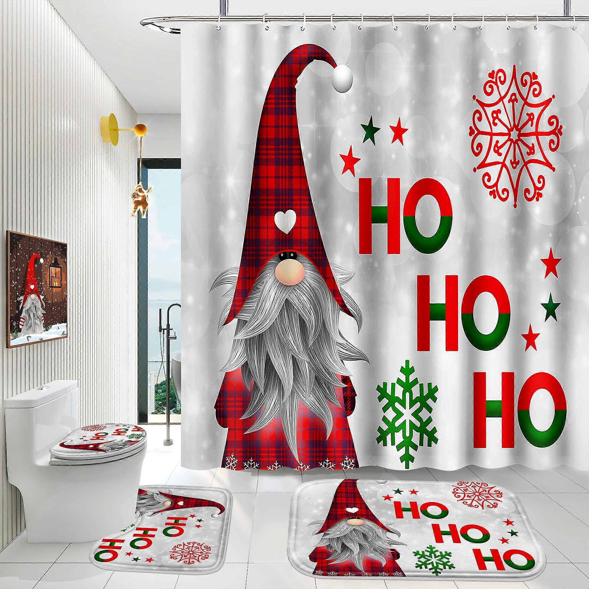 Christmas bathroom set for bathroom decor