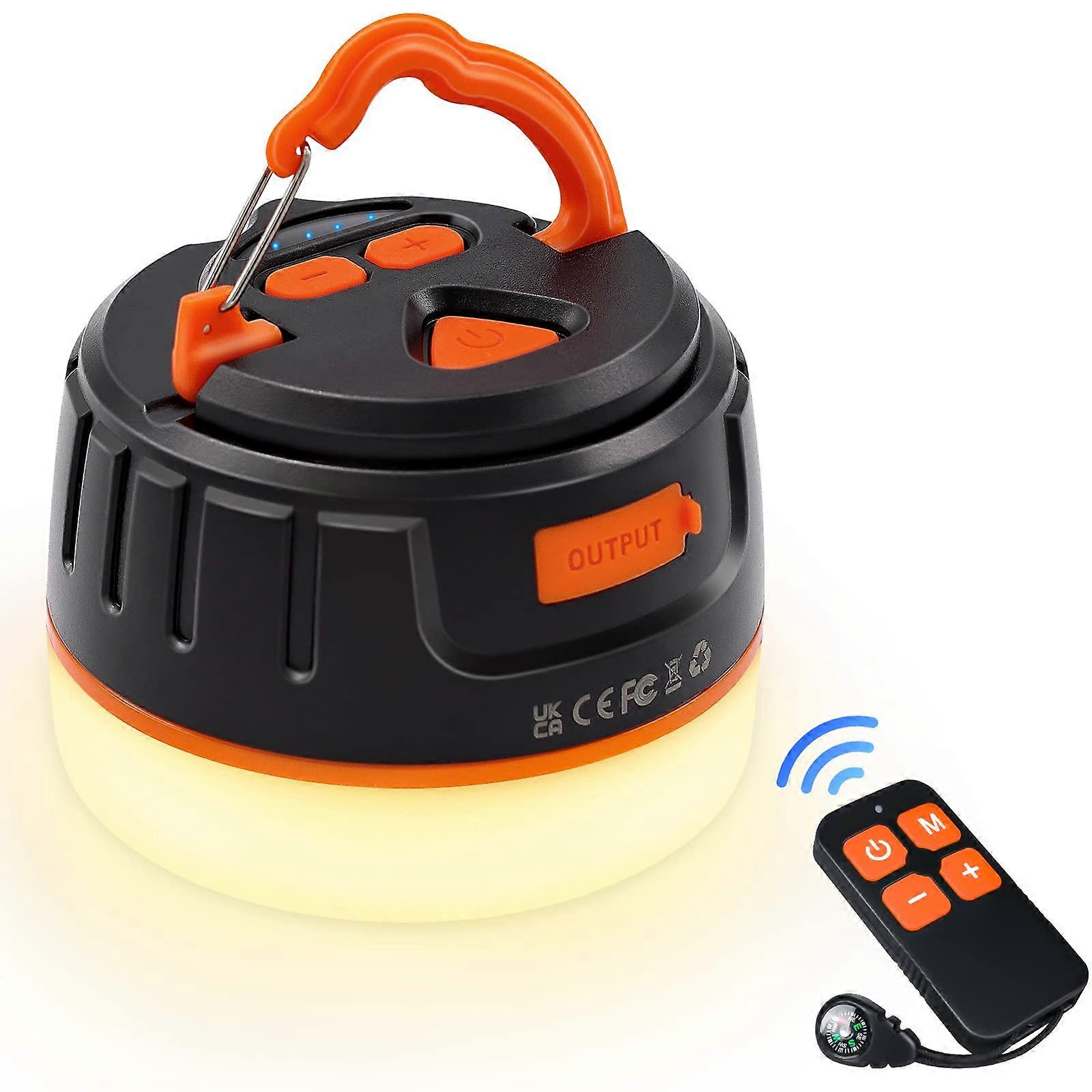 Camping Lantern with 1000LM 5200mAh for IPX5 Home Power Outages