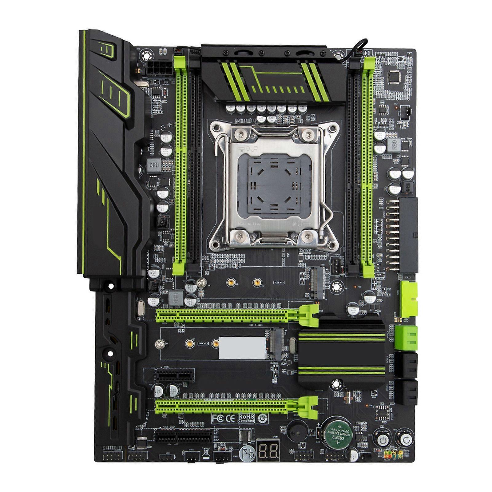Scheda madre X79 GREEN DDR3 LGA 2011 CPU PCIE 16X Slot scheda grafica per XEON E5