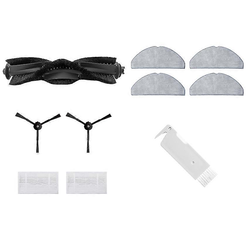 Sweeping Robot Main Roller Side Brush Filter Cartridge Mopping Cloth Accessories for Lydsto R1 Edge