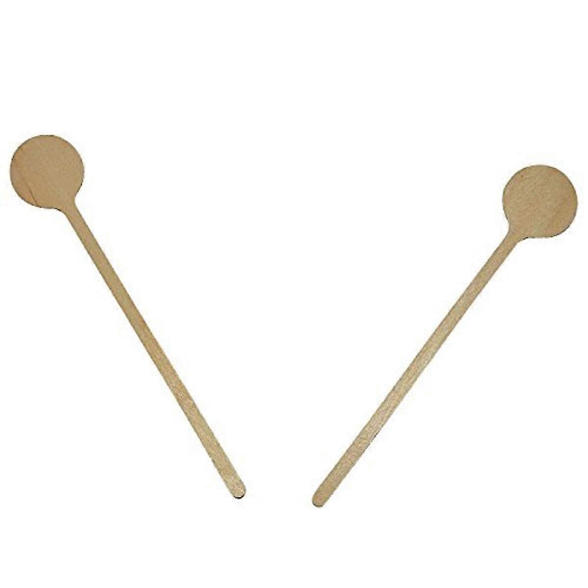 Cocktail Stirrers 6 Inch Round Head - 1000 Count Wooden Coffee Stirring Sticks for Parties and Events