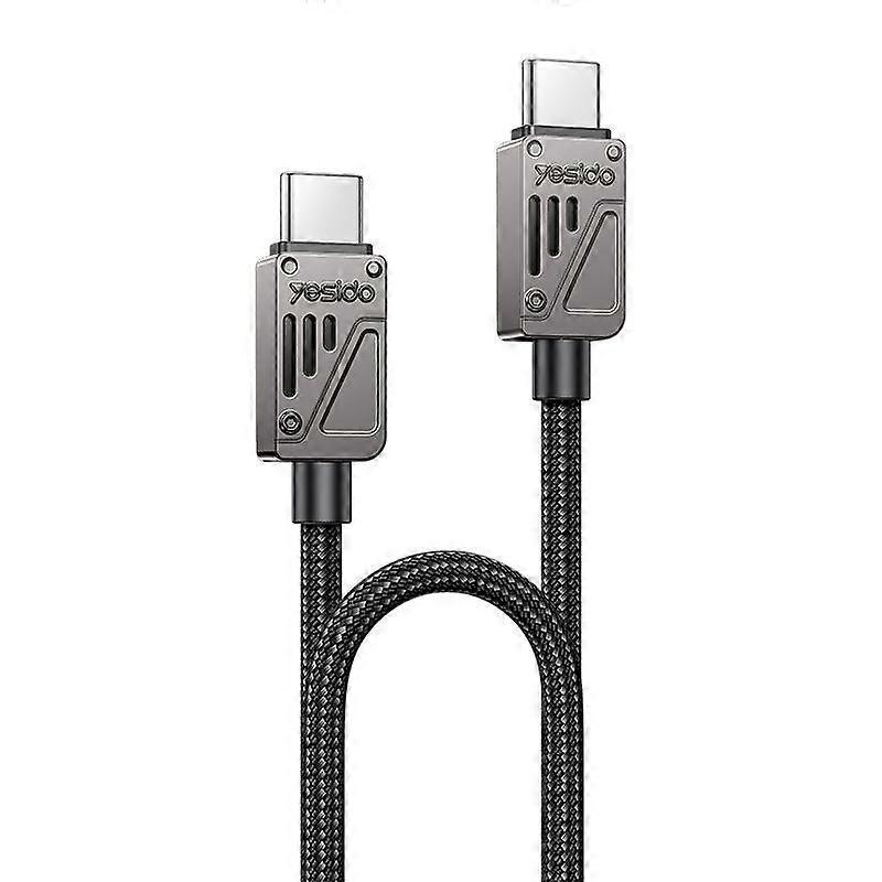 Yesido CA196 60W 3A USB-C / Type-C to Type-C Zinc Alloy Data Cable