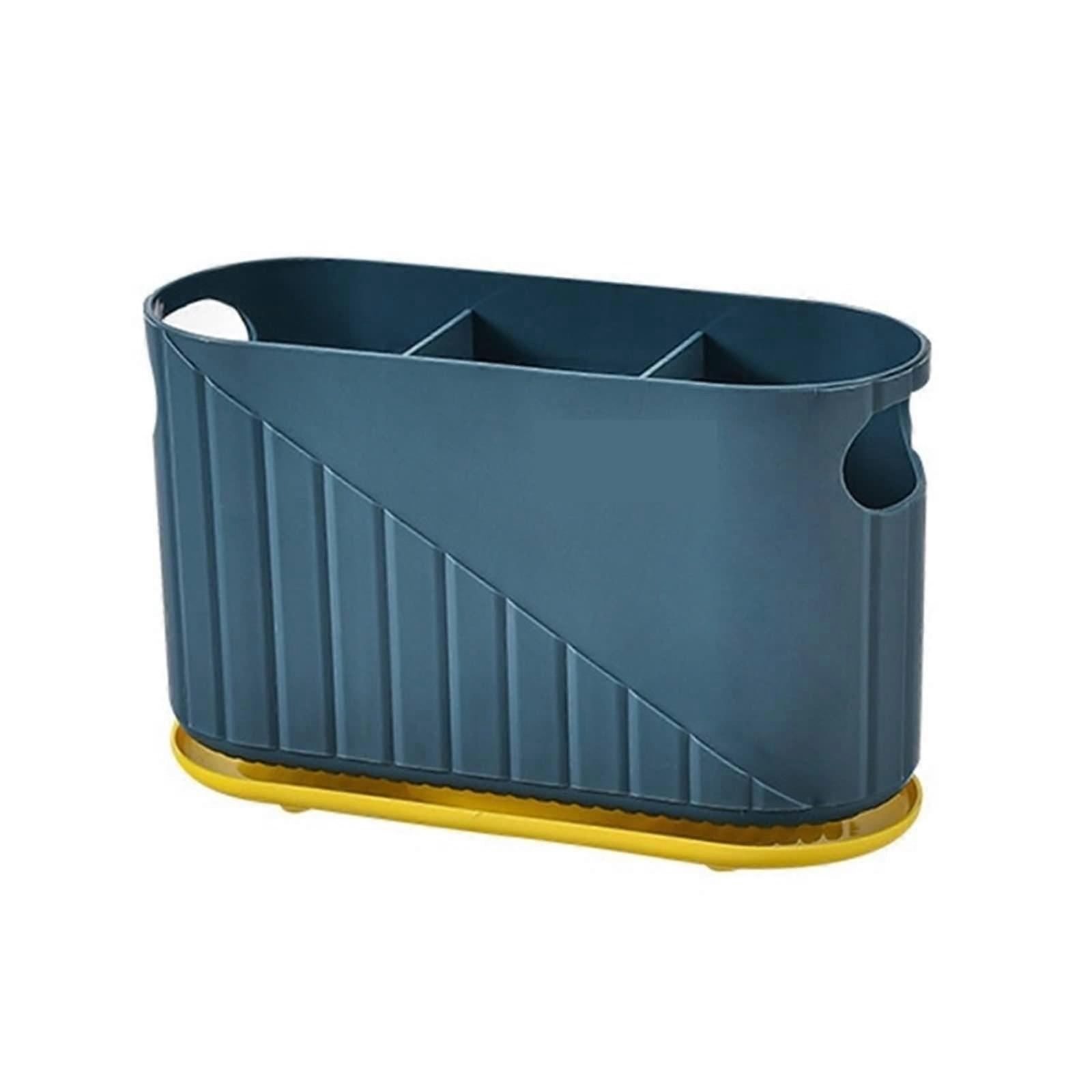 Utensil Caddy Wall Mounted Kitchen Rack For Chopsticks And Pens, Basket Shelf Organizer, OneColor