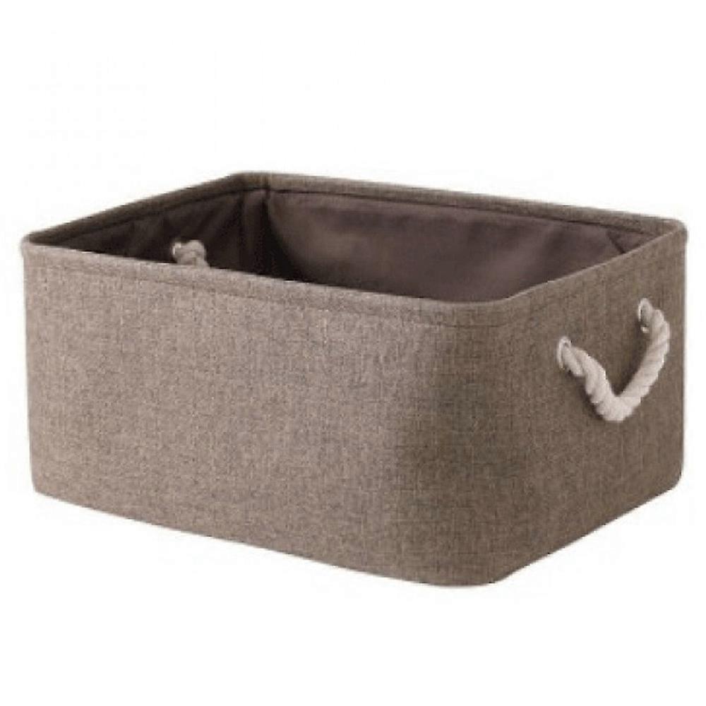 Foldable Linen Storage, Minimalist Design, Canvas Shelf Basket, Durable Metal Rod Frame