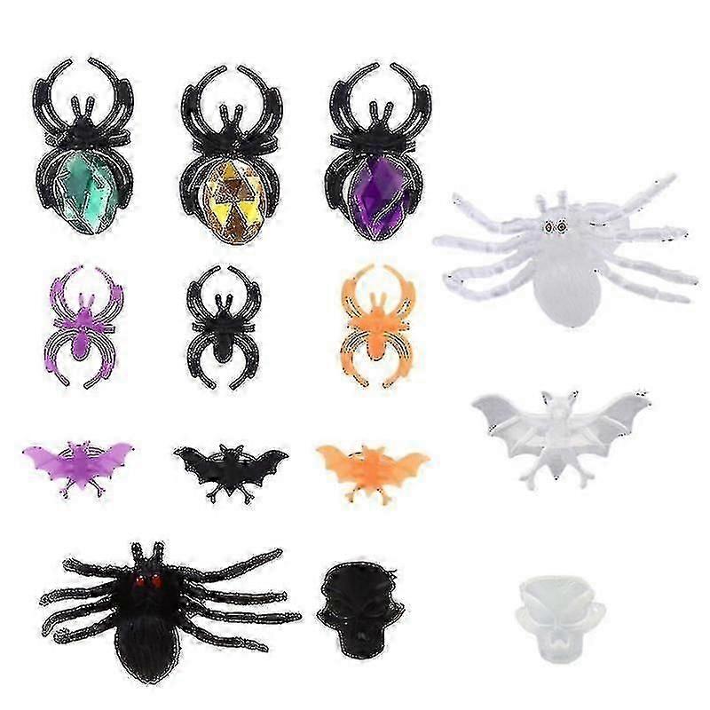 1set Halloween Spiders For Halloween Decorations