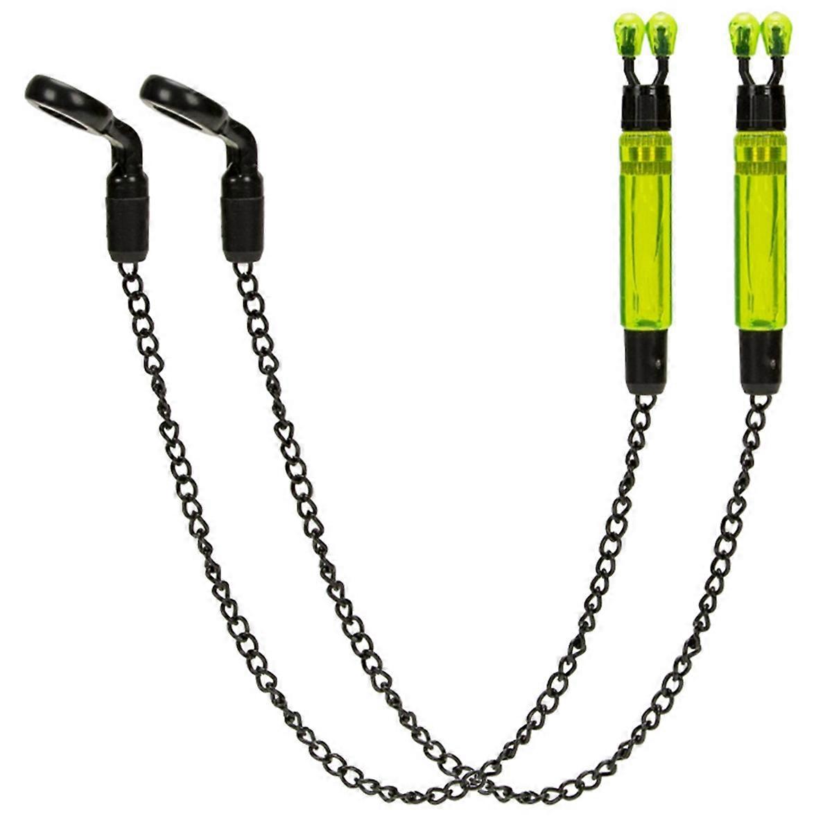 2pcs Bite Alarms Carp for Fishing Alarm Indicator Cyan