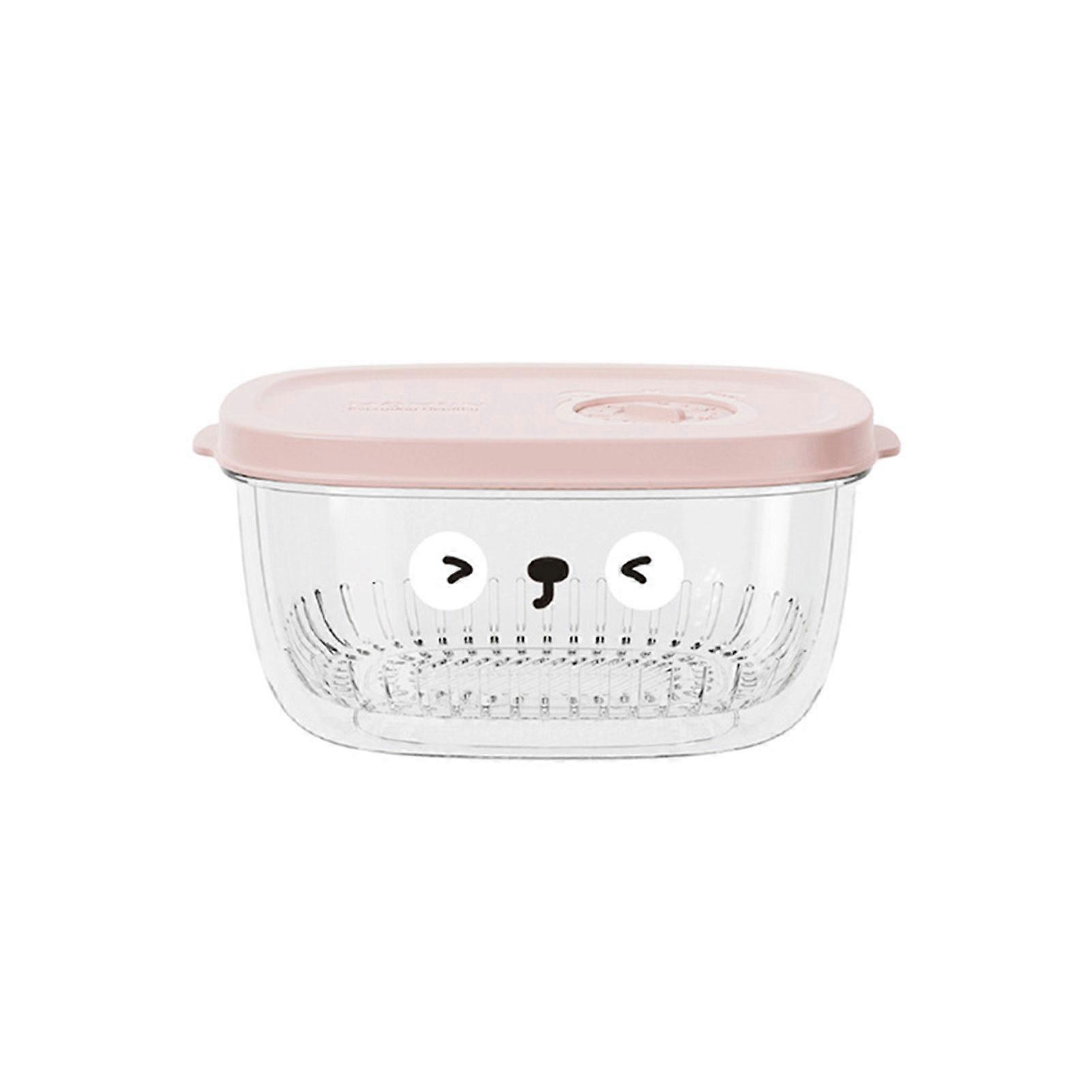 Onion Ginger And Garlic Storage Box with Inside Drain Baskets