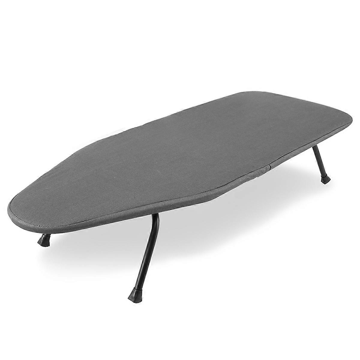 Foldable Tabletop Ironing Board with Hook for Laundry