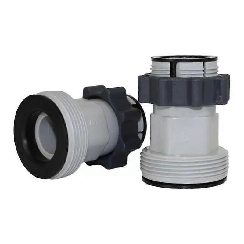 10722 2 Pack Threaded Connection Hose Adapters Replacement Parts Compatible with Intex Pools