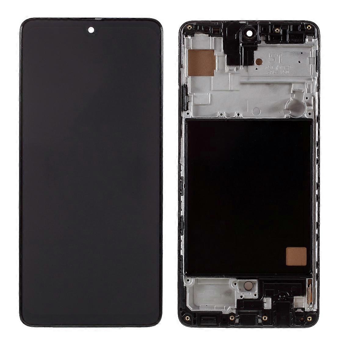 For Samsung Galaxy A51 SM-A515 Grade C LCD Screen and Digitizer Assembly + Frame Part (TFT Edition, 