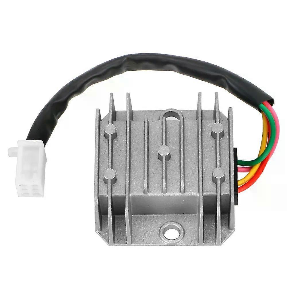 Voltage Regulator Current Rectifier Motorcycle Voltage Stabilizer 4 Wires 4 Pins 12V For 150-250CC ATV Scooter