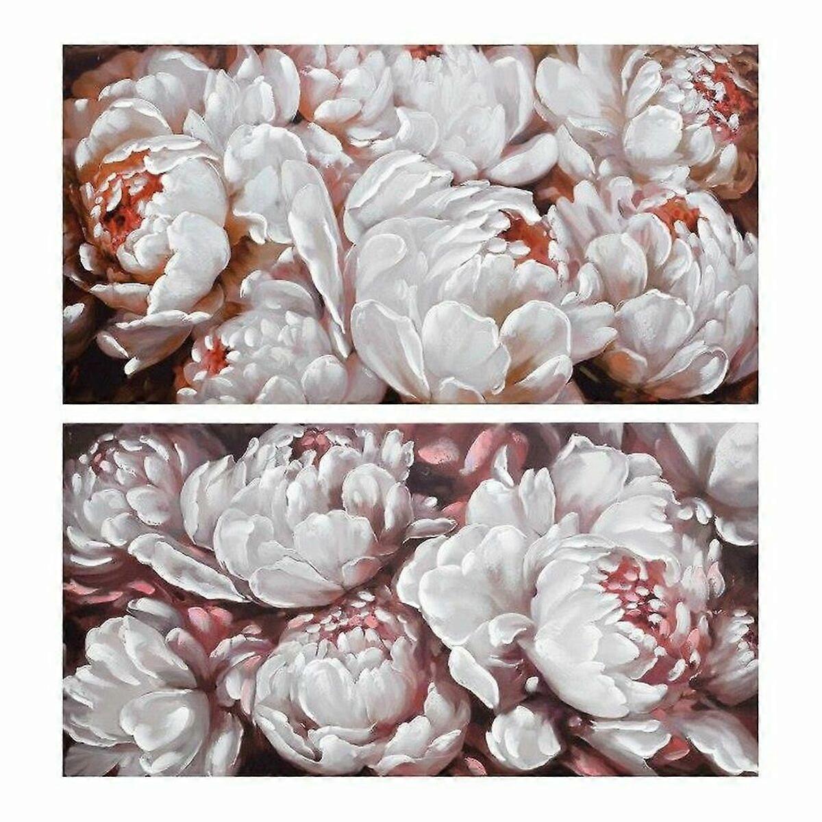 Canvas DKD Home Decor Canvas MDF Wood 120 x 3 x 60 cm